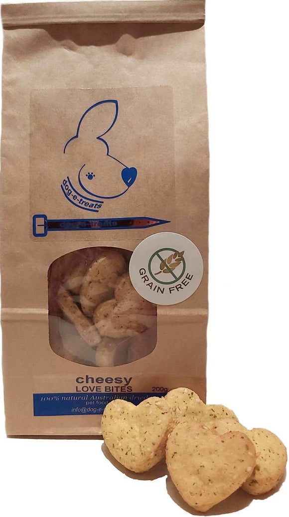 Grain Free Cheesy Love Bites 200g